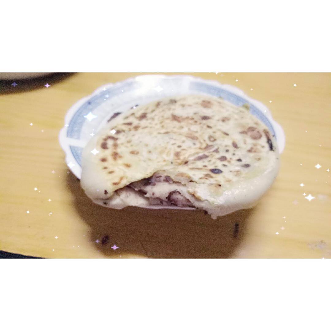 平底锅版红豆饼