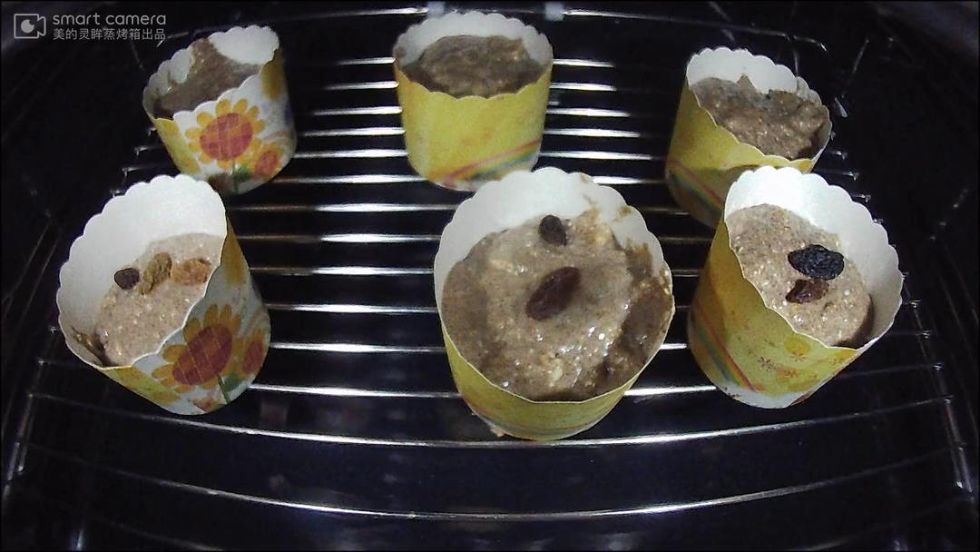 超低卡无油全麦可可纸杯蛋糕