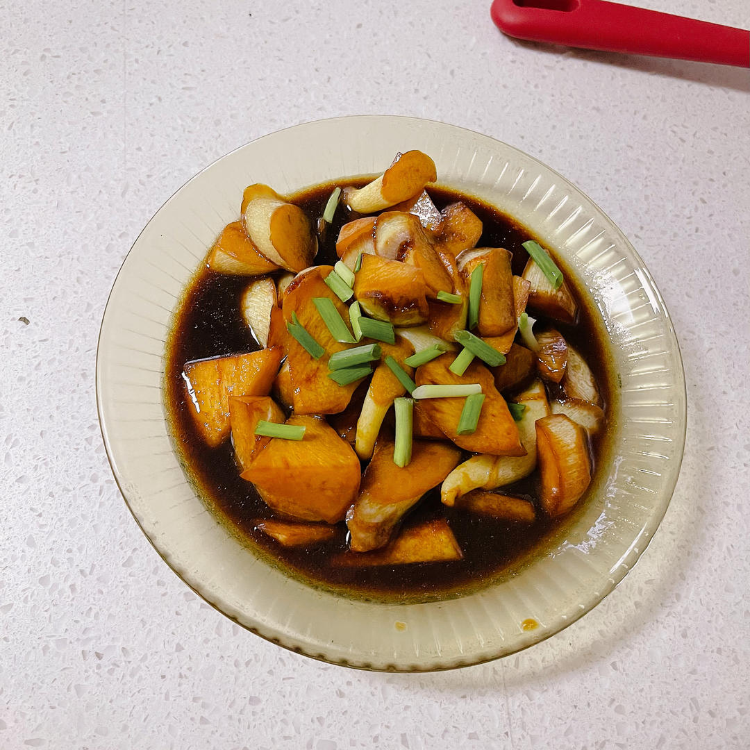 油焖茭白和你们做的区别