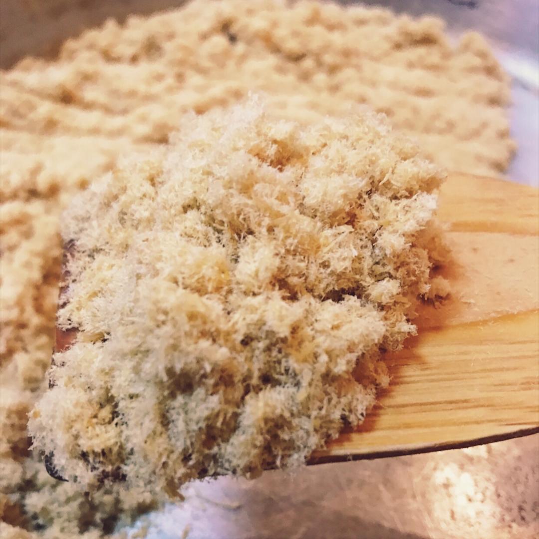 燕悦悦做的肉松