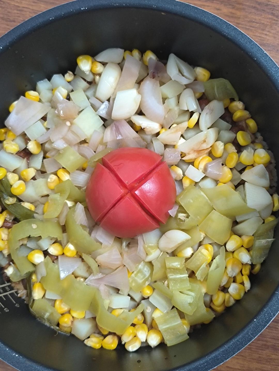 零难度❗超好吃❗电饭煲版香菇鸡腿焖饭