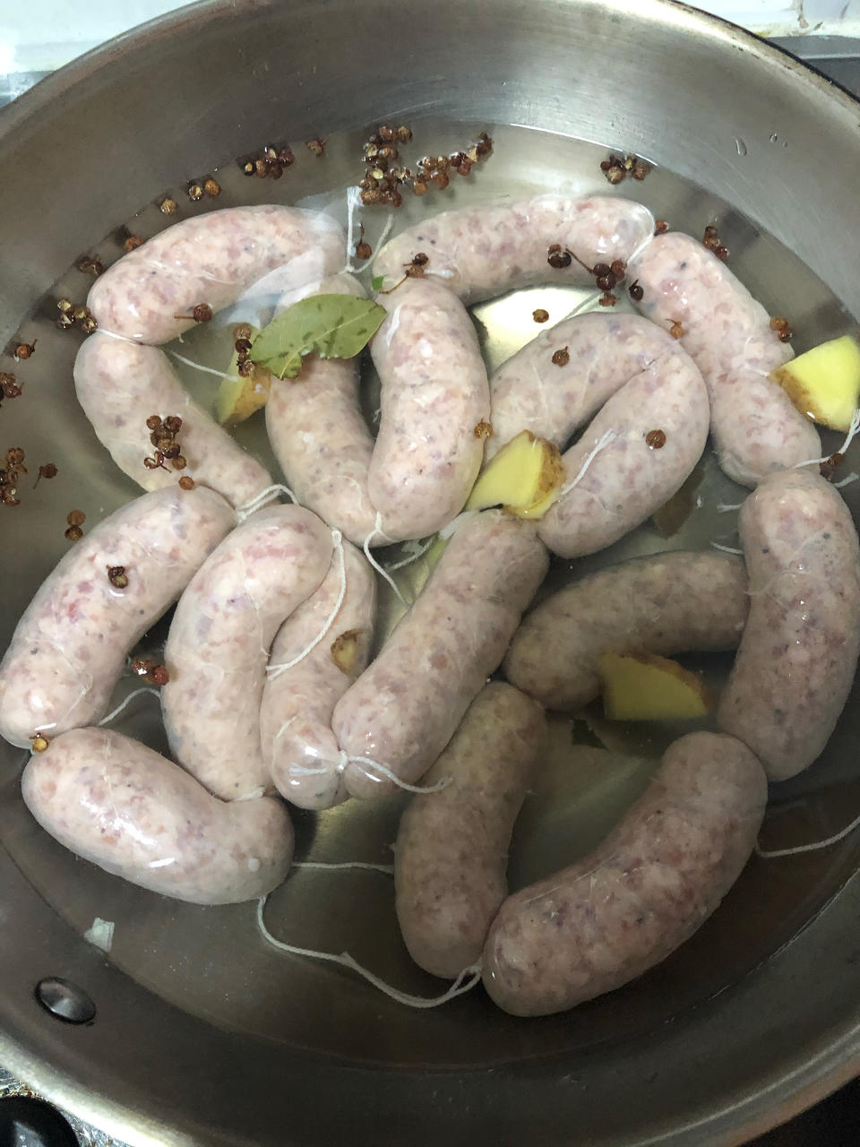 能量满满的猪肉脆皮肠(烤肠、灌肠、自制香肠)