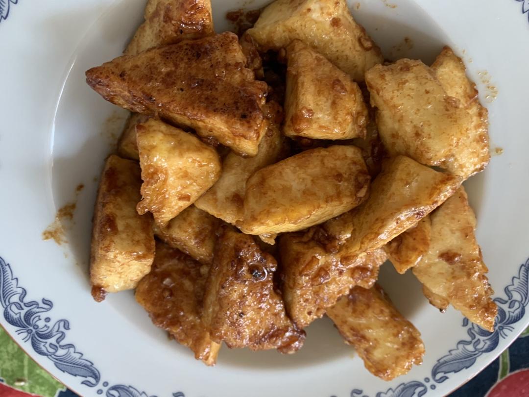无敌好吃的香煎豆腐