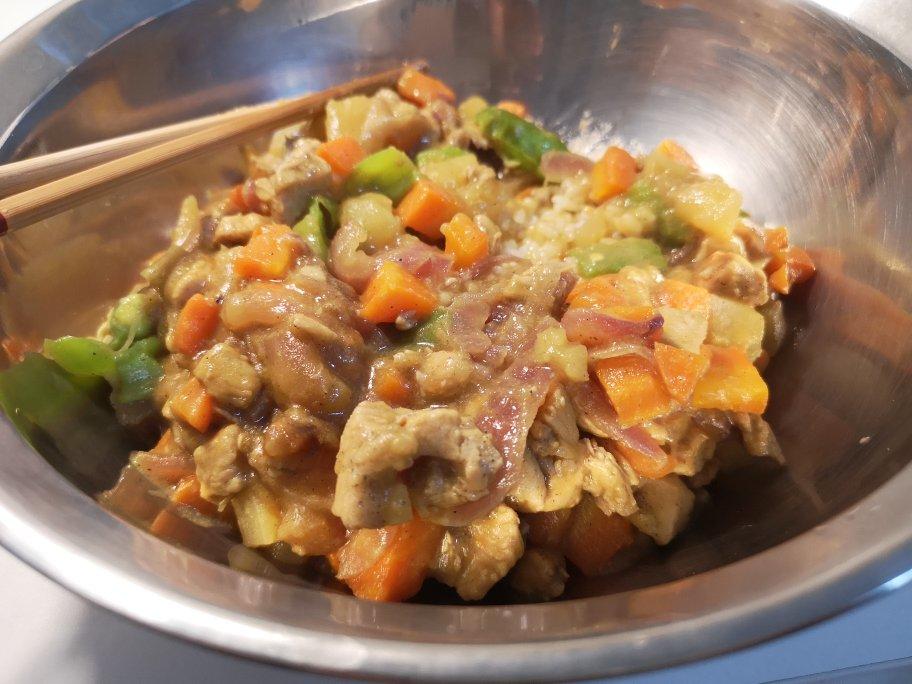 土豆咖喱鸡肉