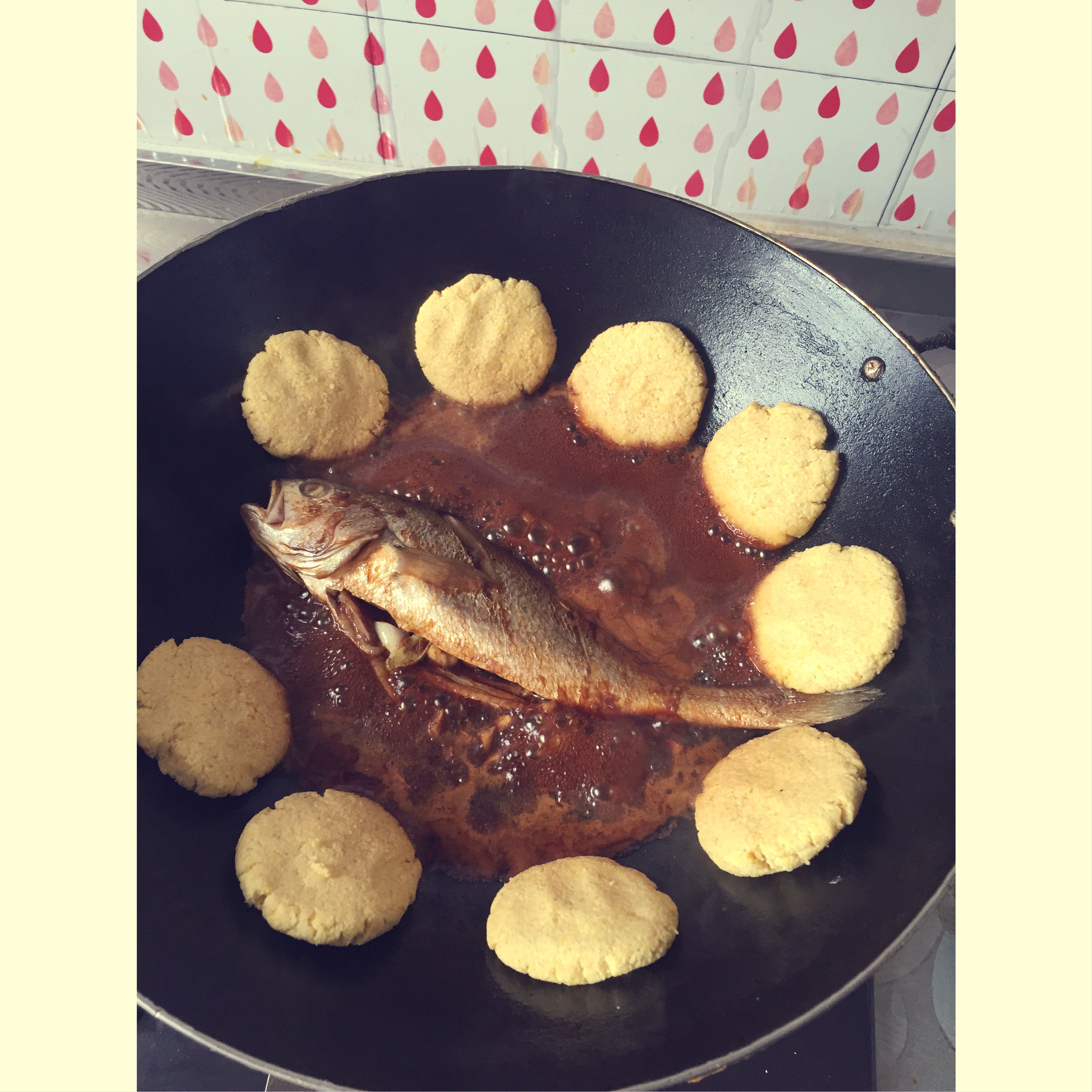 鱼锅饼子