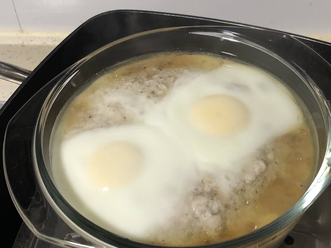 绢豆腐肉炖蛋
