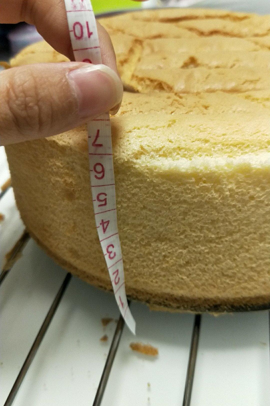 戚风蛋糕8寸超级详细版