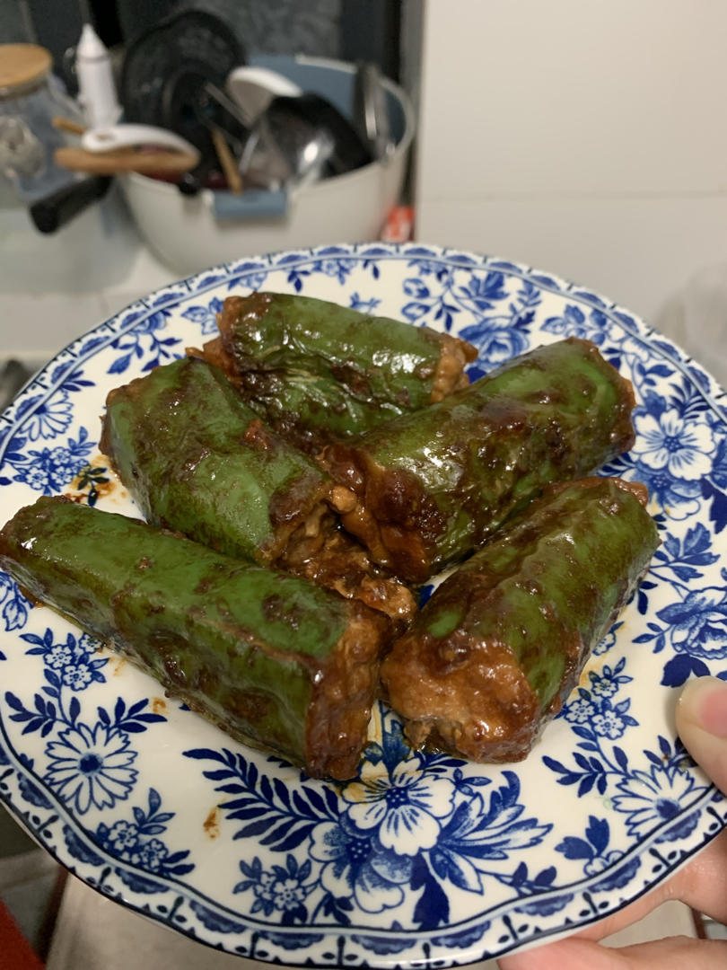 青椒酿肉