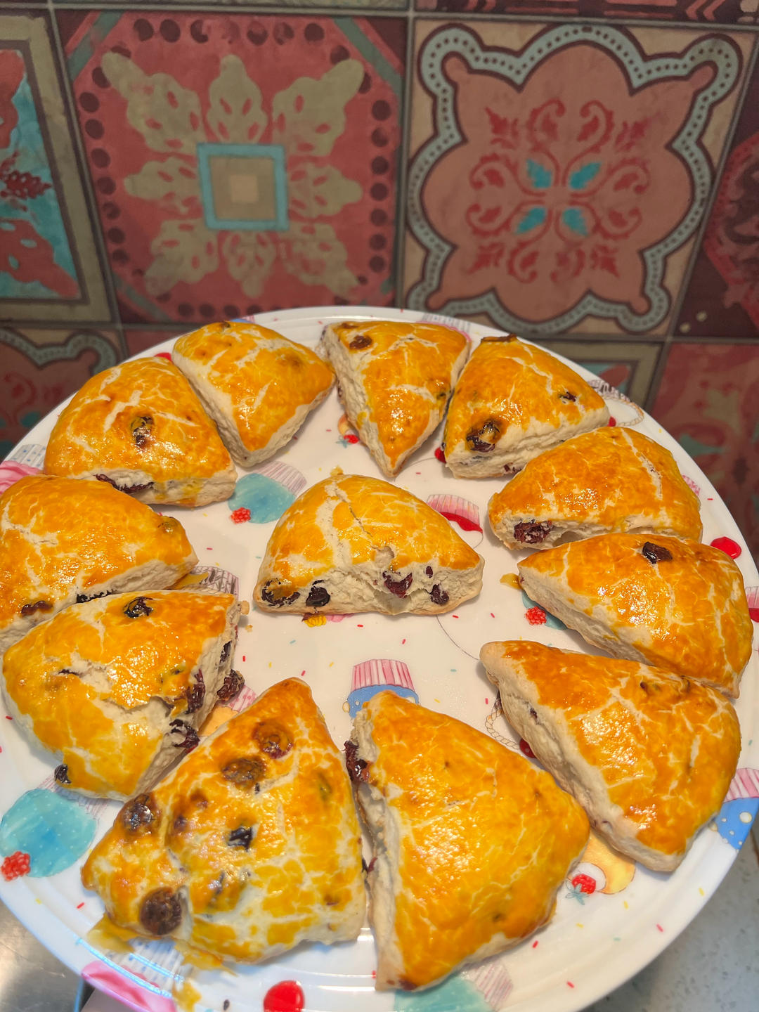 英式司康-蔓越莓司康饼