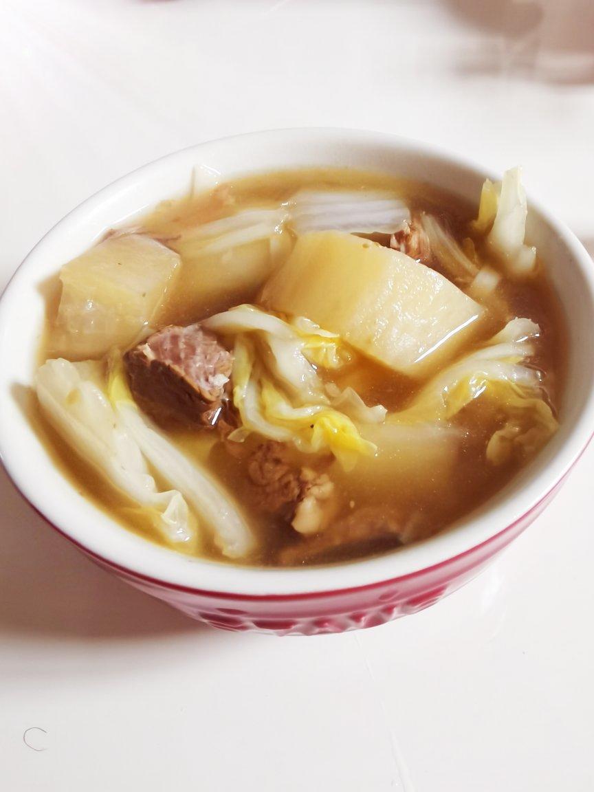 羊肉炖白萝卜