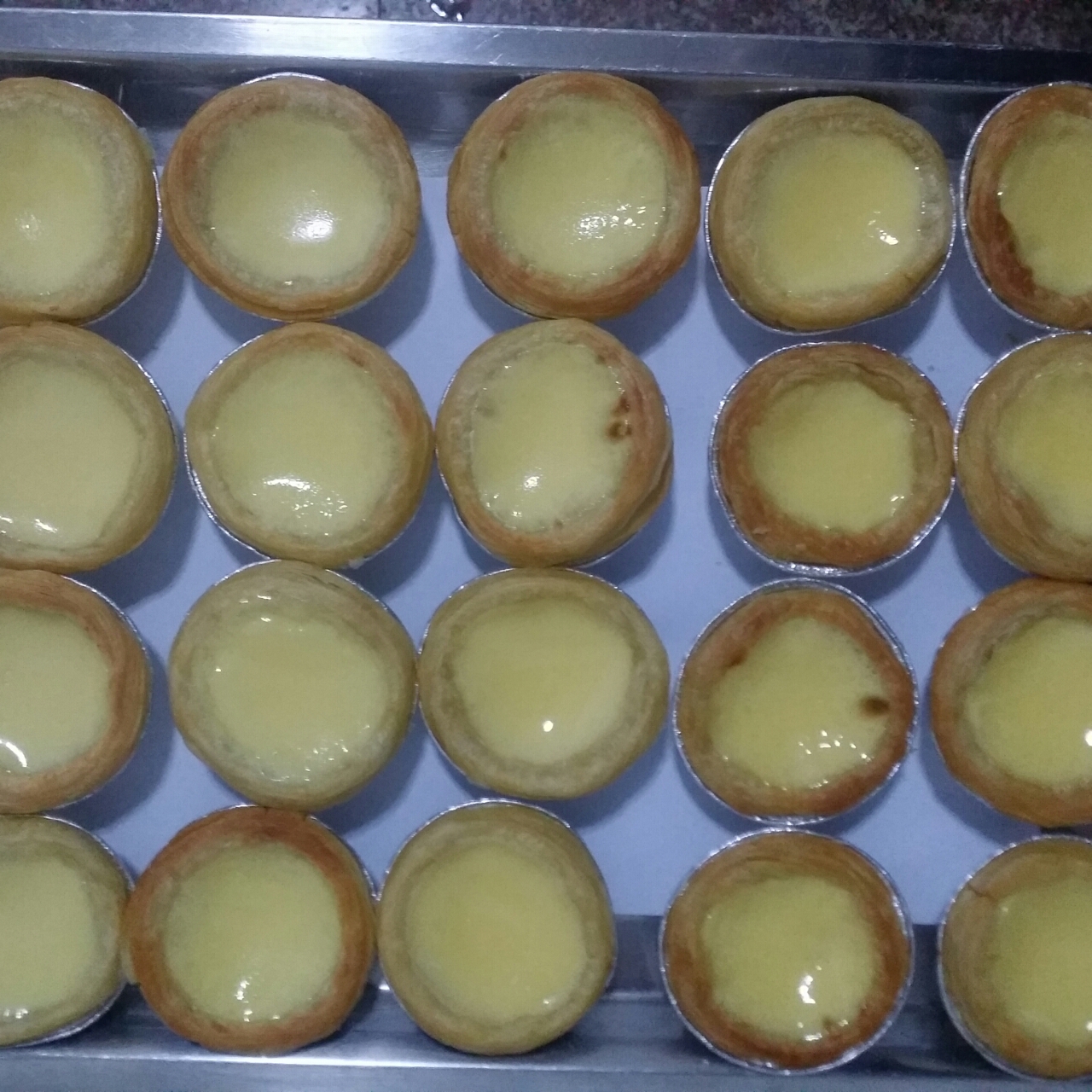 0负担无奶油蛋挞