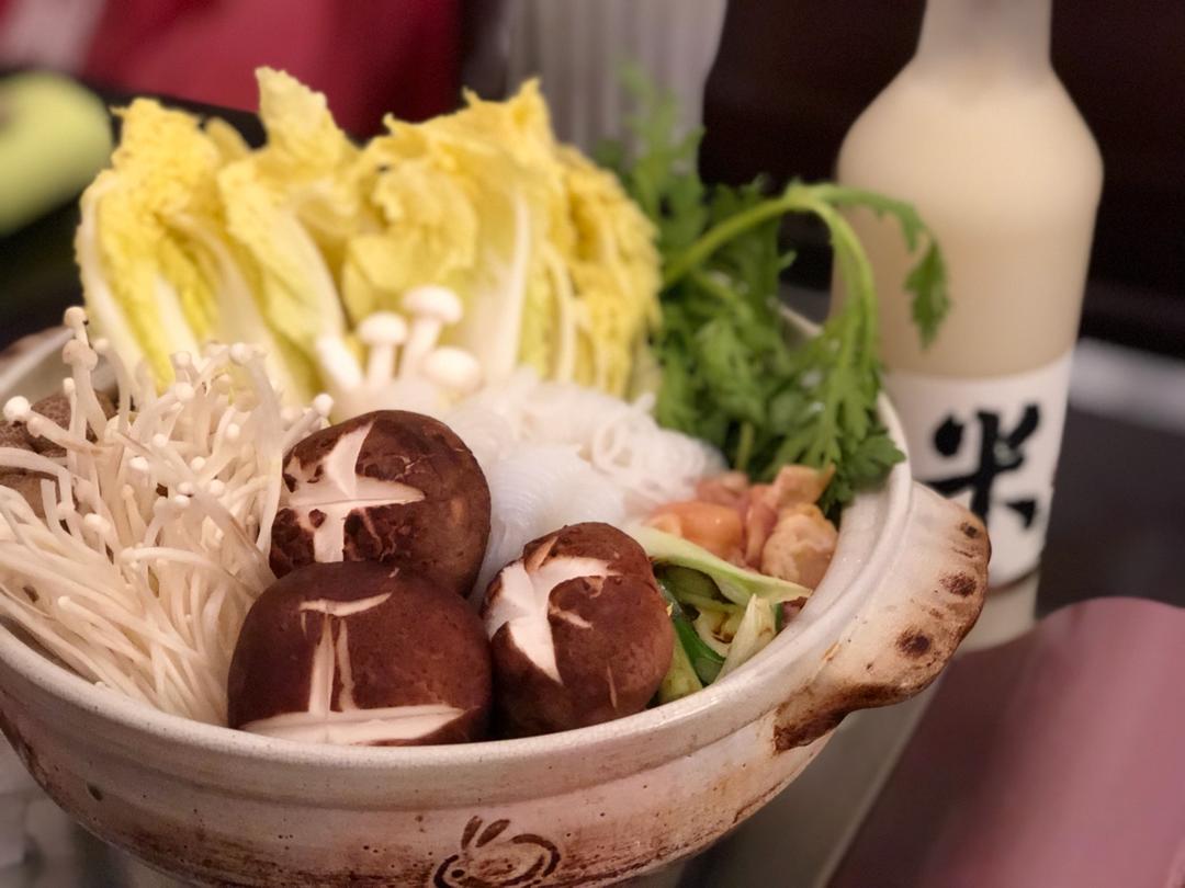 日式鸡肉火锅【曼食慢语】