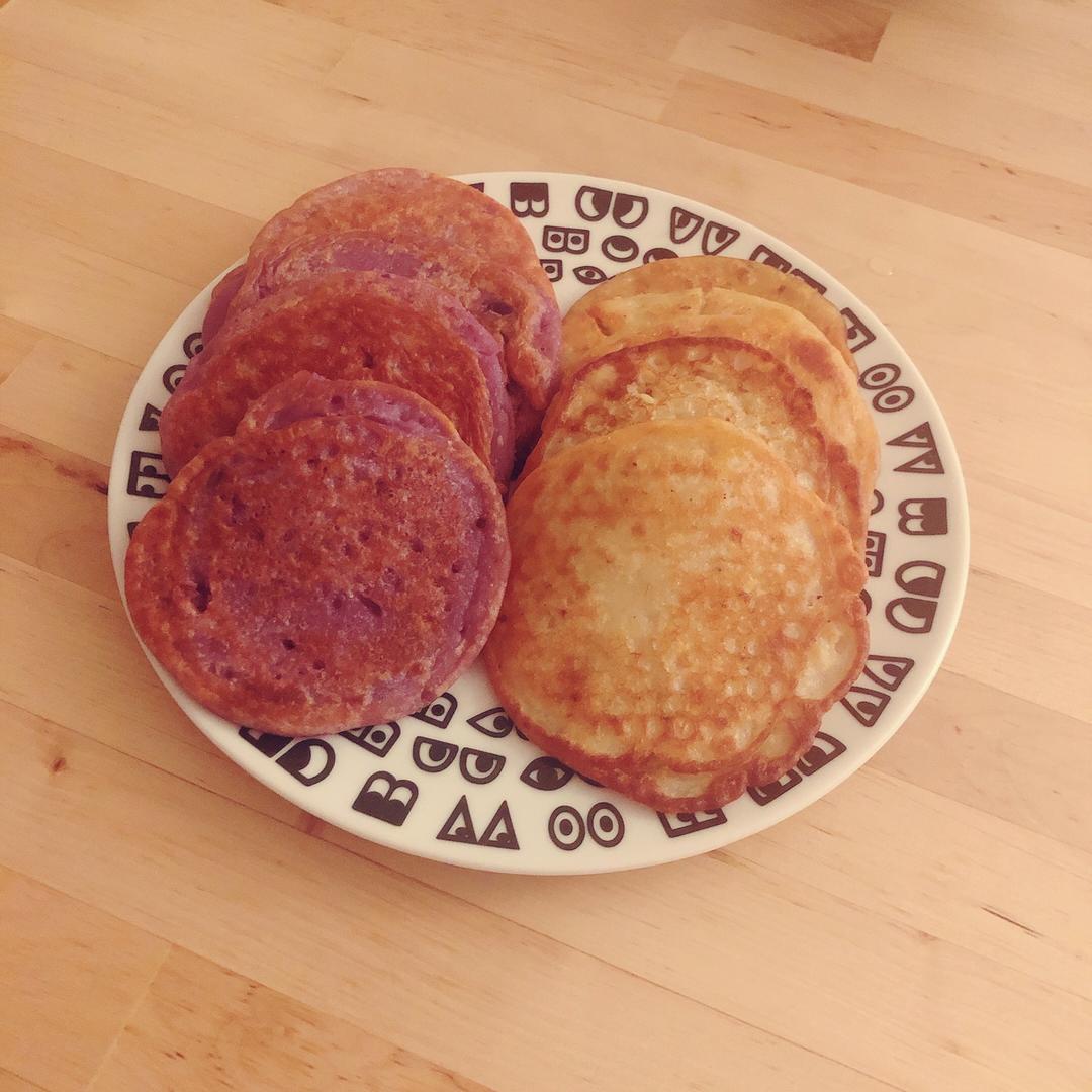 牛奶香蕉全麦饼