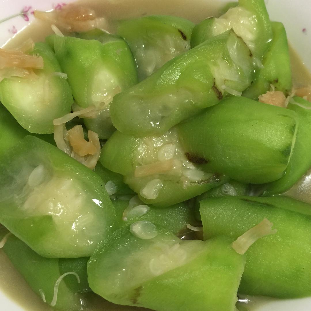 我很爱美食做的干贝丝瓜