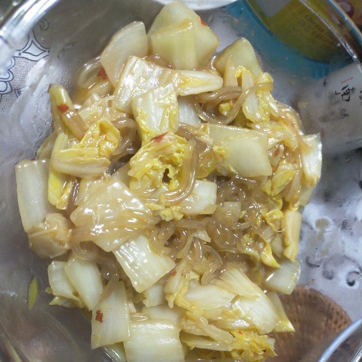酸辣白菜粉丝