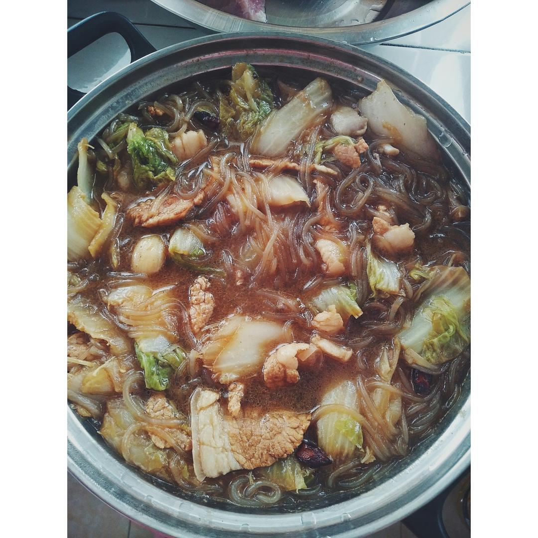白菜炖粉条