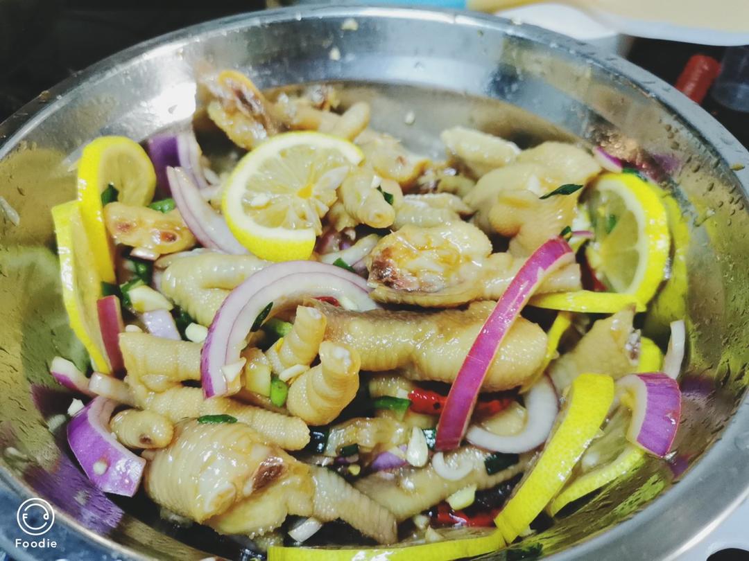 【柠檬酸辣鸡爪】自制超级无敌美味的网红鸡爪