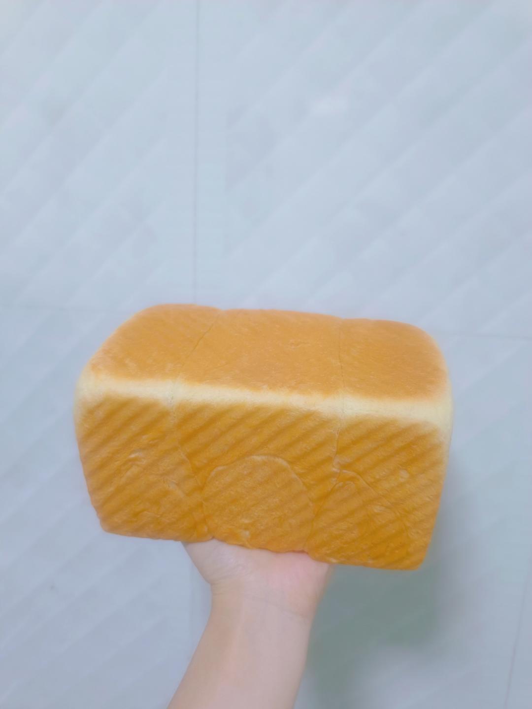 🍞消耗淡奶油吐司｜无黄油｜软绵绵｜奶香浓郁