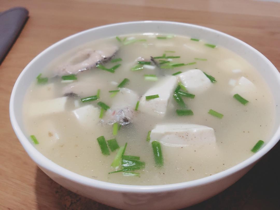 豆腐黑鱼汤