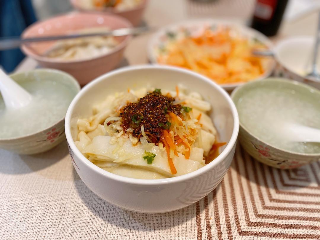 汉中热面皮（米皮）的做法