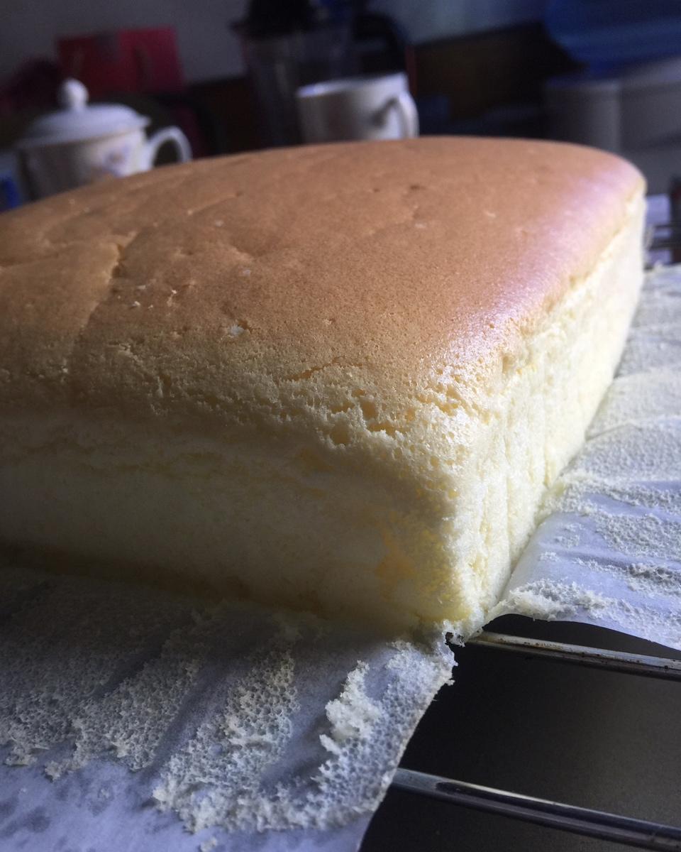 古早味蛋糕....烫面水浴法