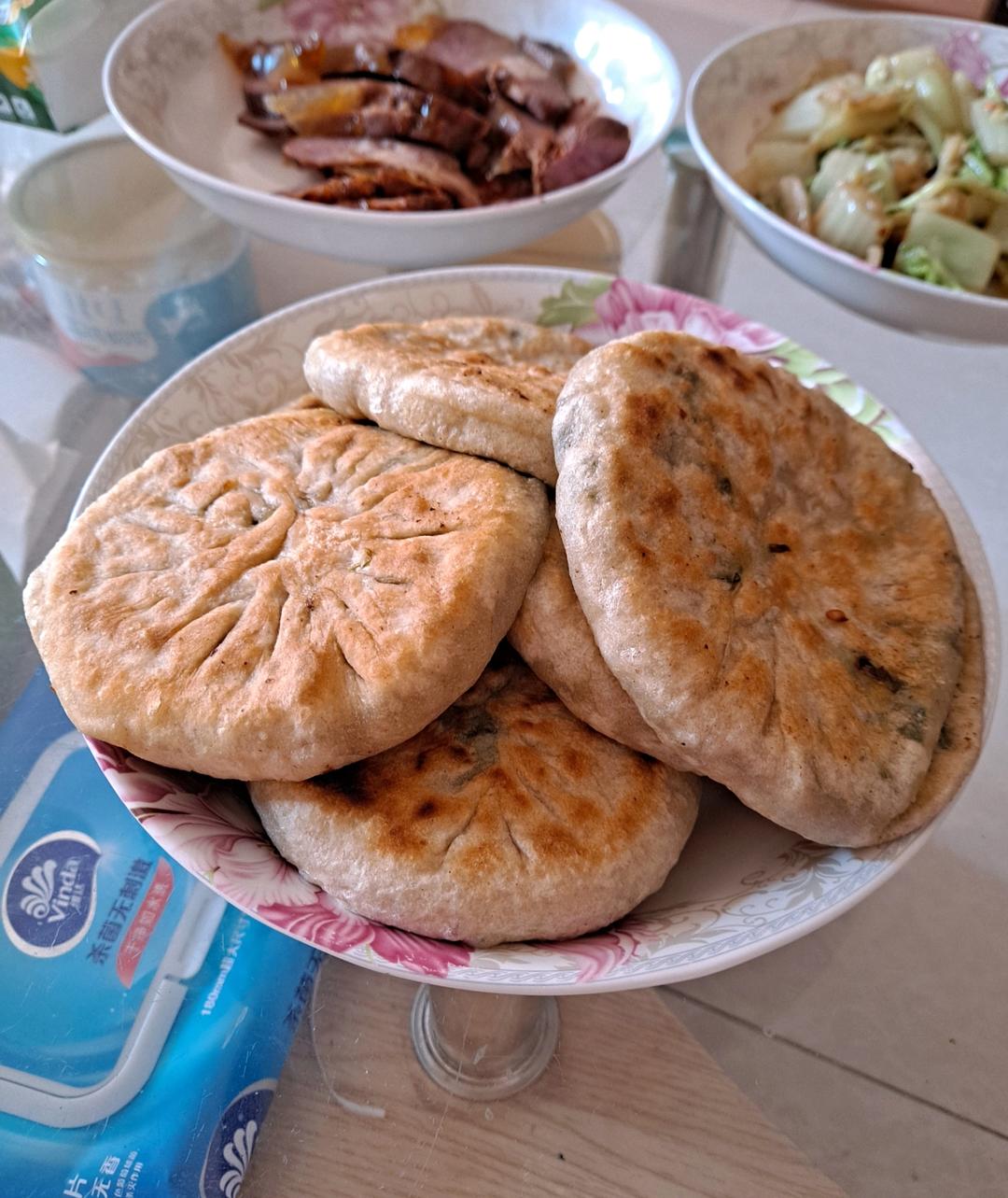 韭菜鸡蛋馅饼