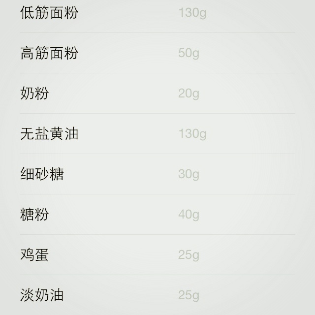原味黄油曲奇