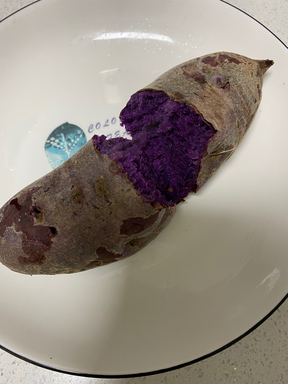 空气炸锅 烤紫薯