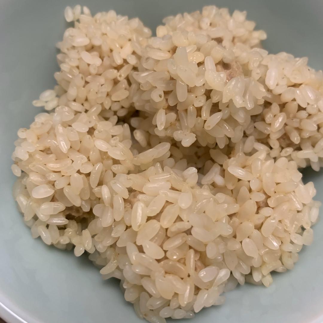 蒸糯米丸子