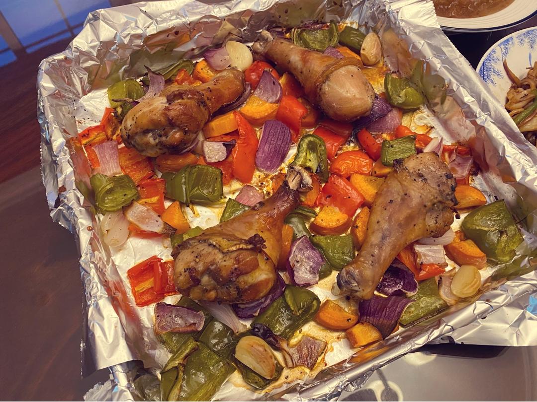 吃鸡腿一时爽，一直吃一直爽🌟超全各口味的烤鸡腿🍗附赠芝士鸡腿蔬菜卷做法