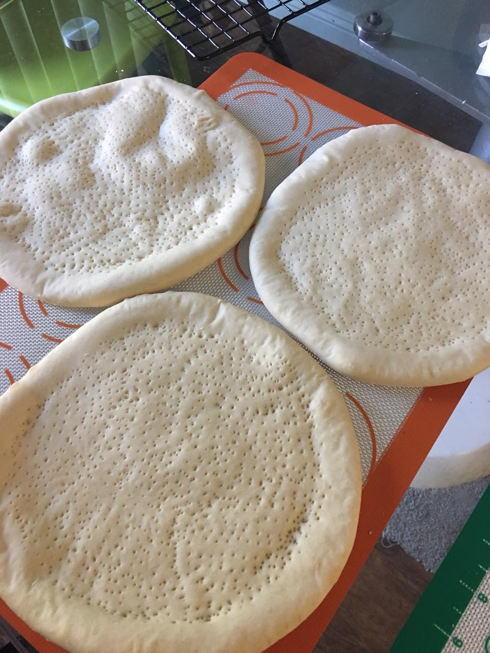 简单的披萨皮