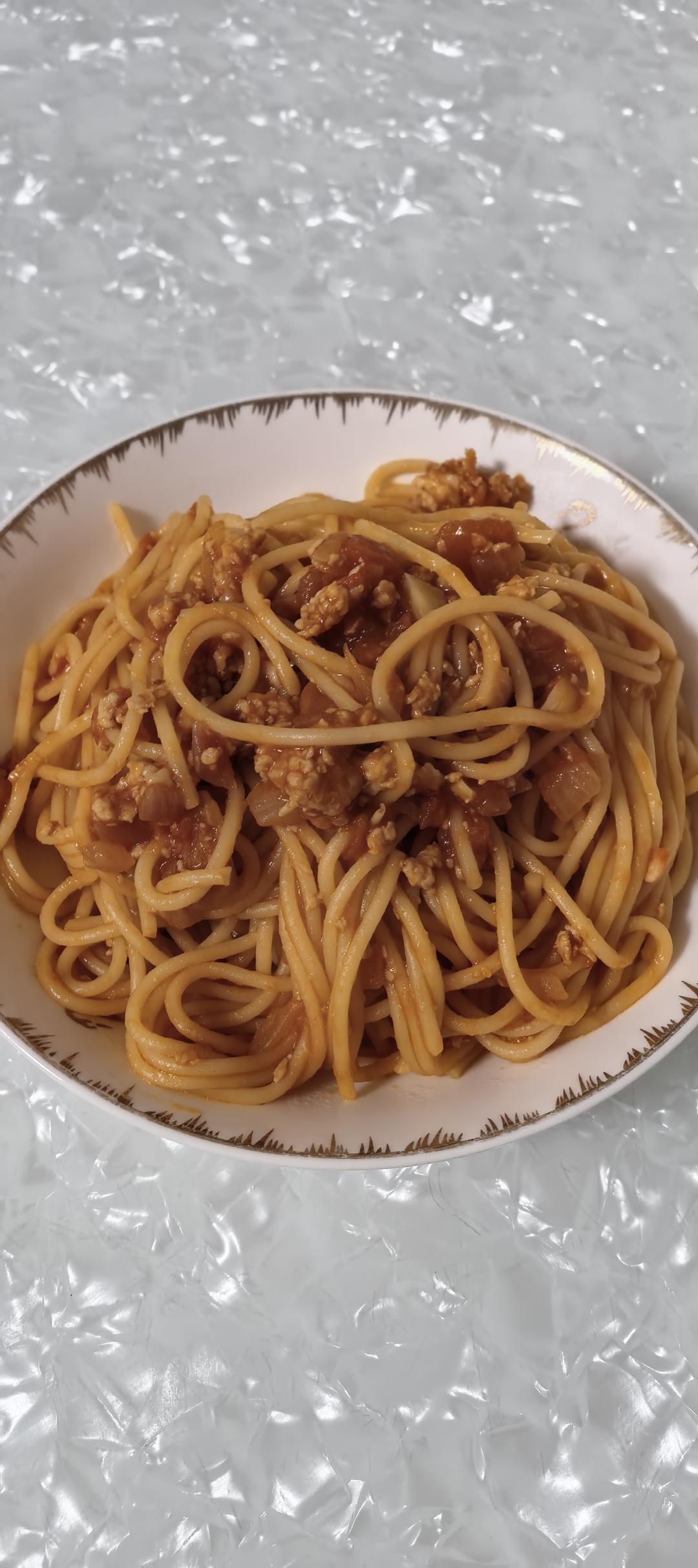 番茄肉酱意面