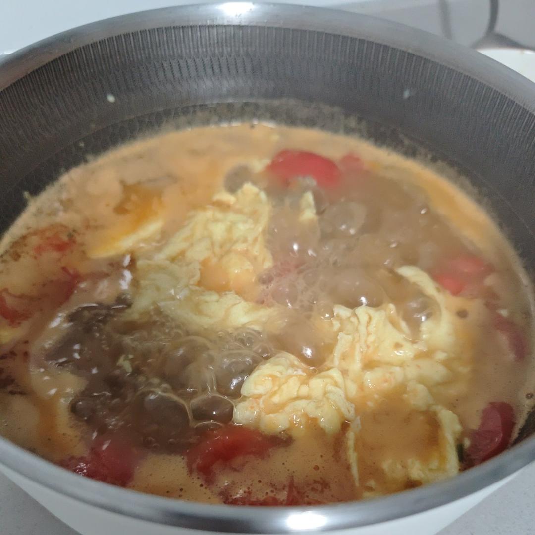 掉秤神器❗️一人食低卡王炸午餐😋番茄滑蛋牛肉盖饭