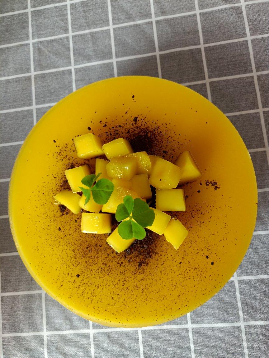 【视频】芒果慕斯（6寸） | 含镜面果胶配方