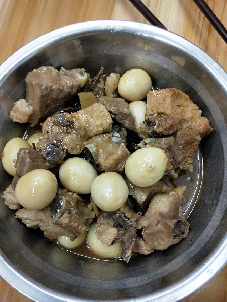 啤酒卤蛋烧排骨