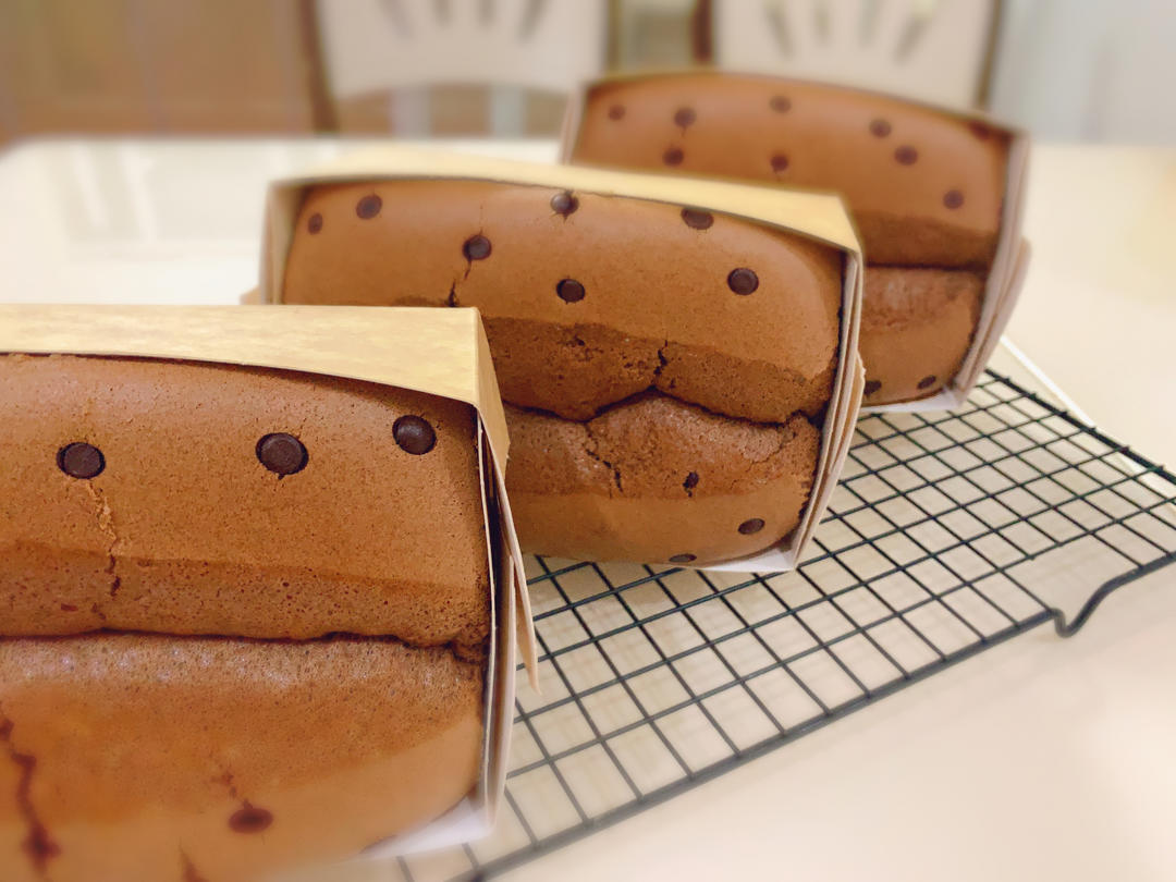 巧克力金枕蛋糕㊙️无泡打粉一次成功零失败