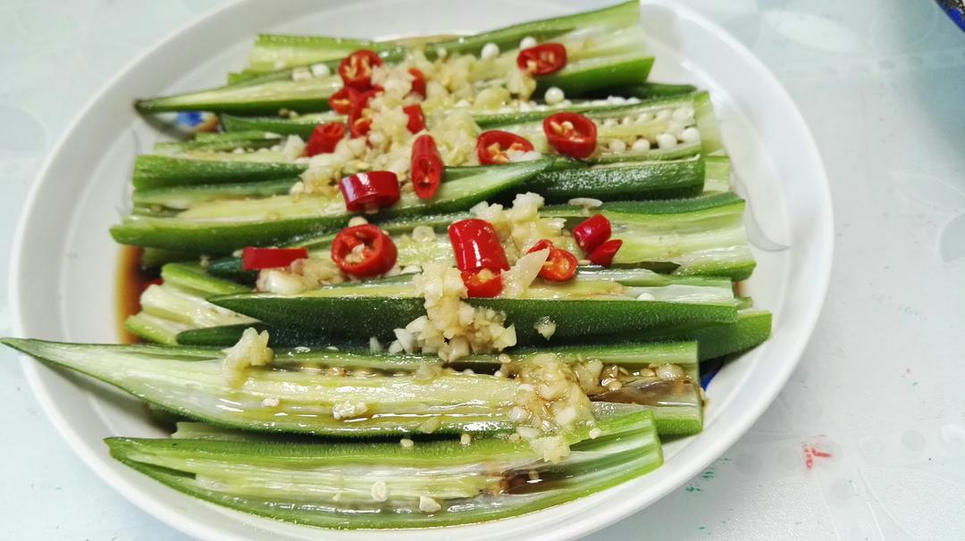 蒜蓉秋葵
