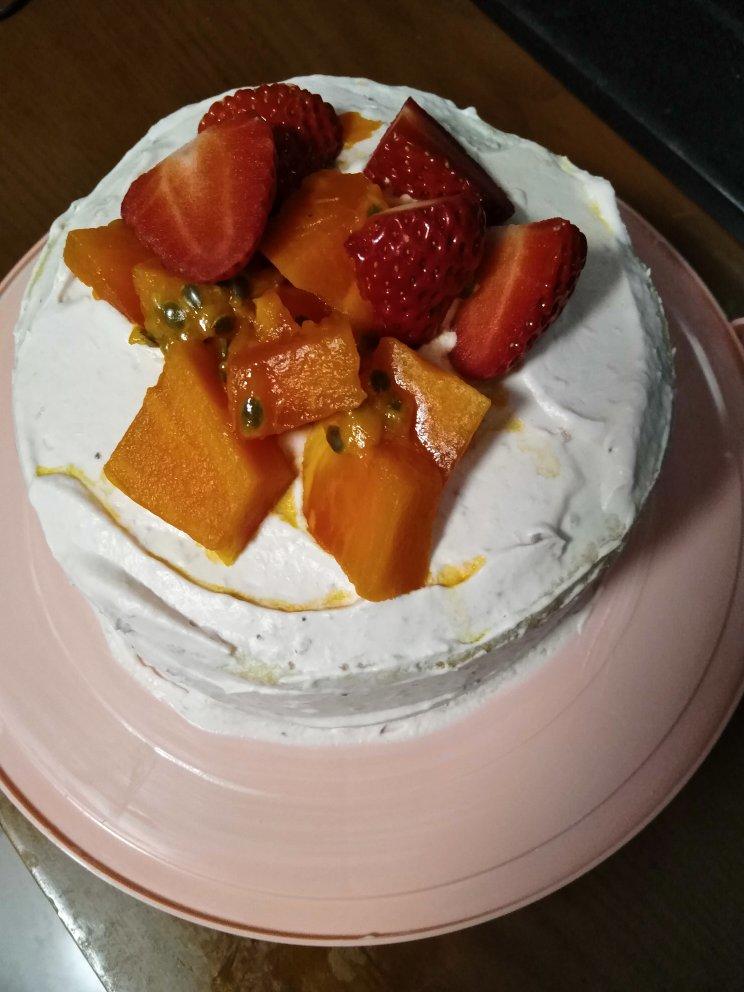 《Tinrry+》草莓奶油蛋糕（8寸配方）