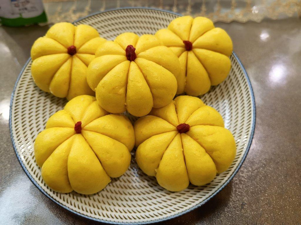 💯一根棉线就能搞定的♨️南瓜馒头｜详细制作手法视频教程