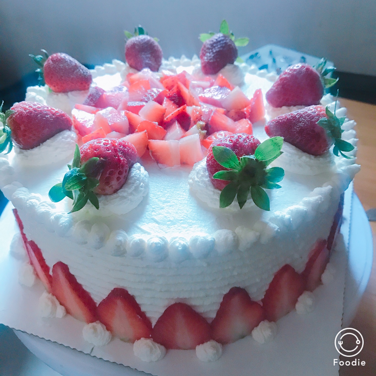 草莓奶油蛋糕（新手技巧）