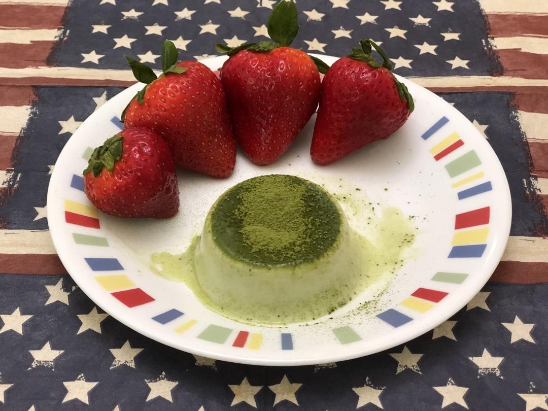Q嫩弹滑的抹茶布丁