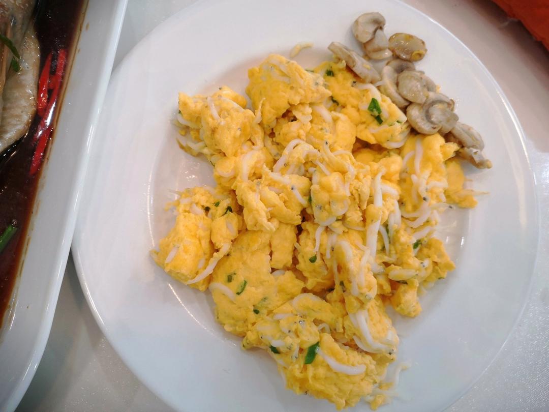 五分钟一个菜
银鱼跑蛋