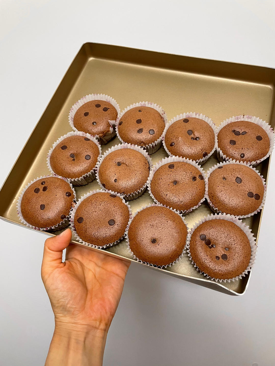 多种口味奶油杯子蛋糕