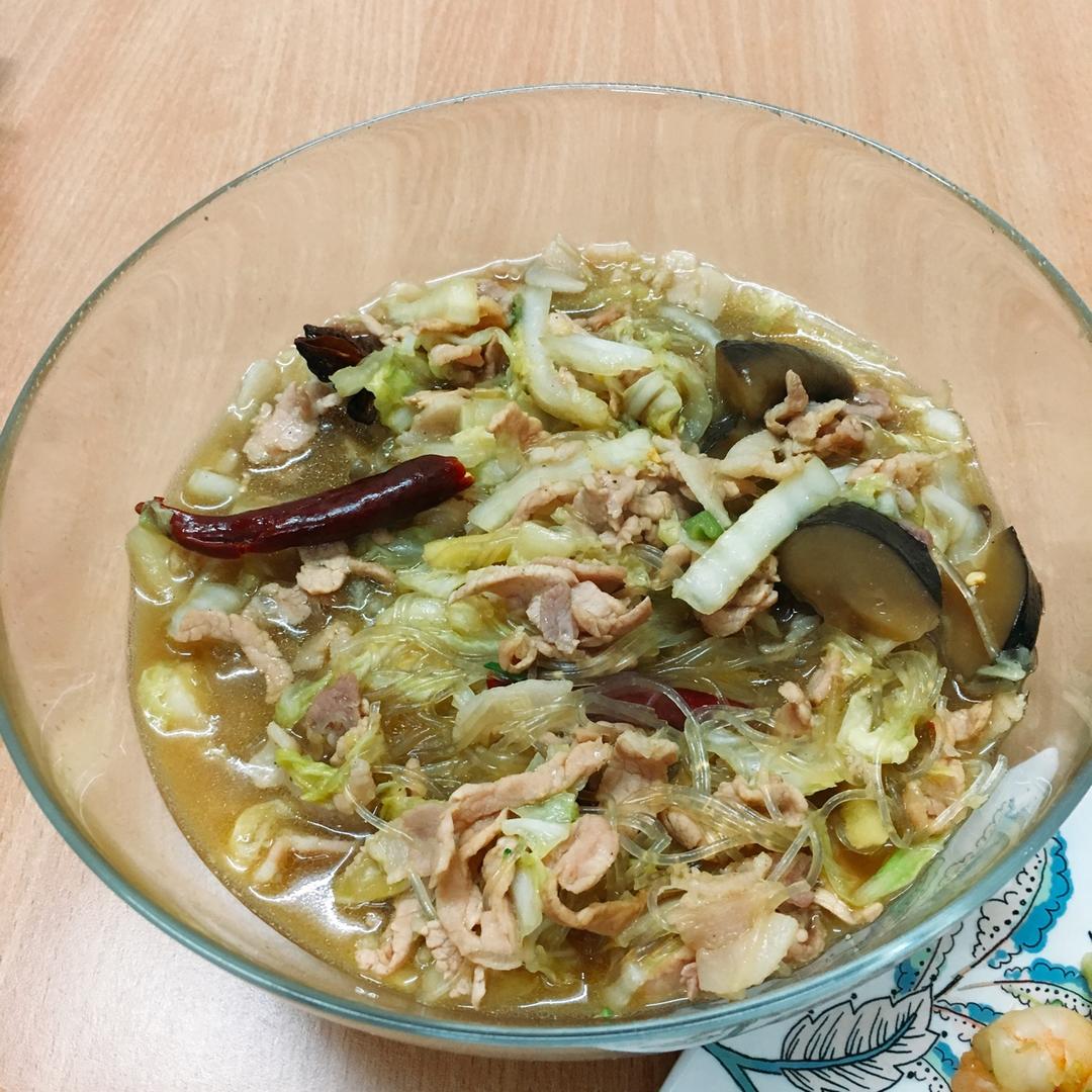 白菜炖粉条