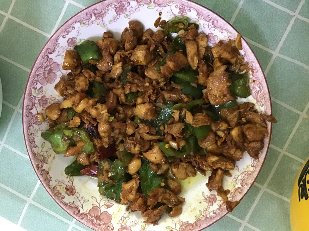 鸡肉菜谱1⃣️-辣炒鸡丁（米饭杀手）