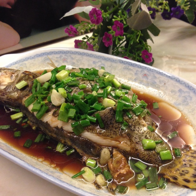 miss图做的葱油鳜鱼