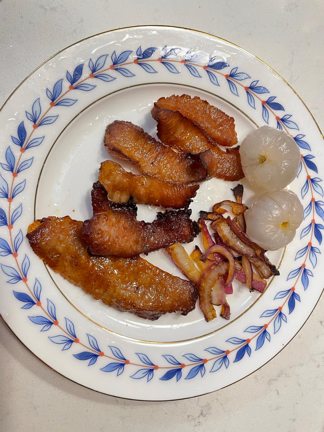 超简单的泰式猪颈肉