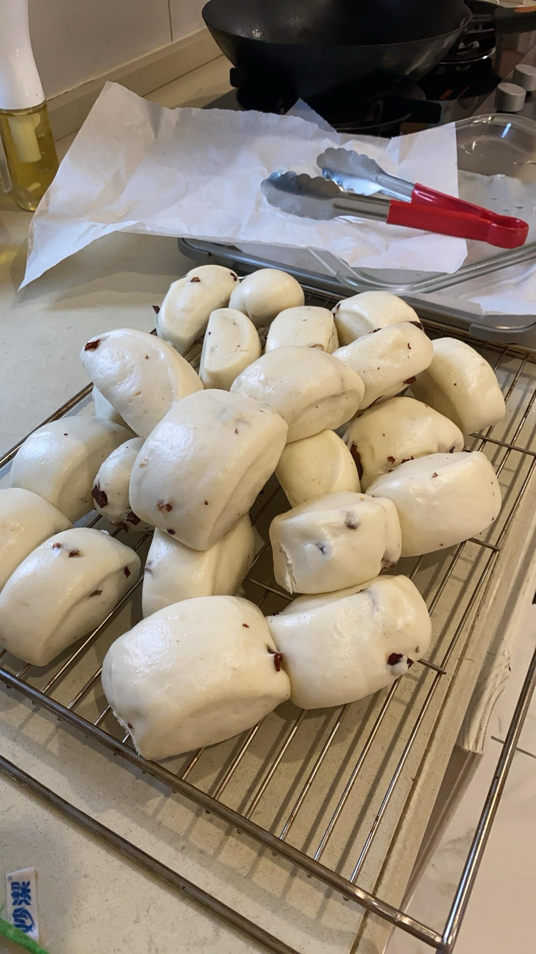 绵软牛奶馒头