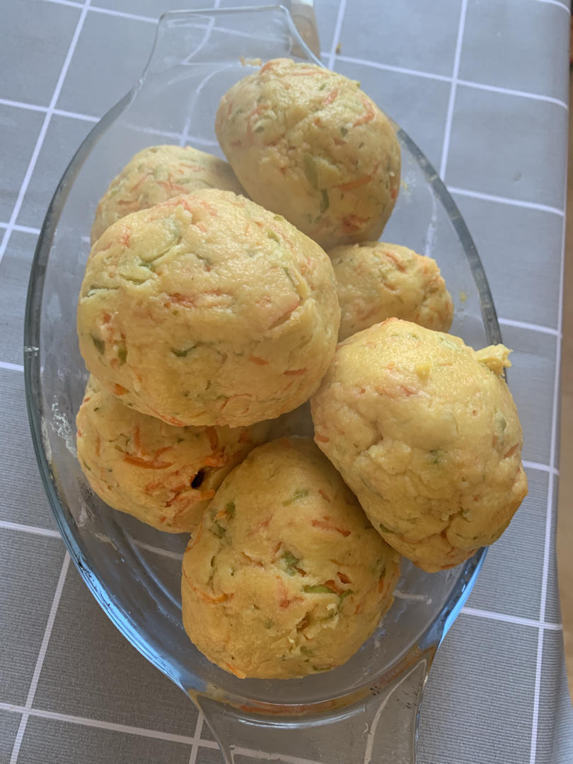 减脂玉米蔬菜窝头