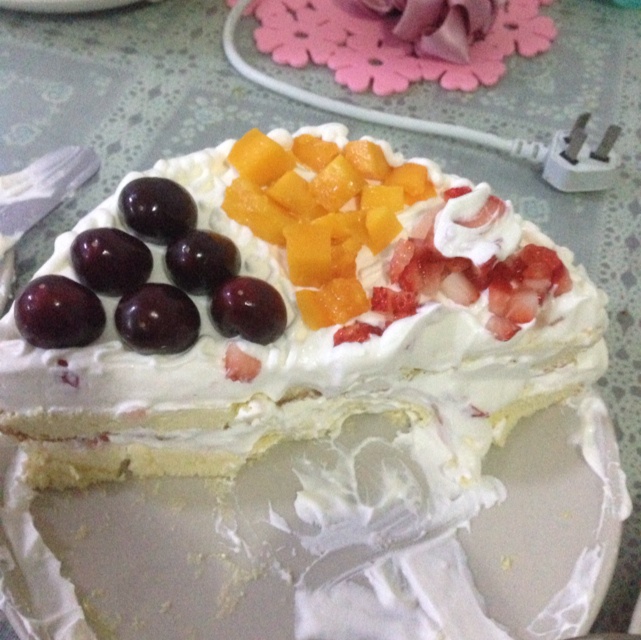 圣诞呆萌裸蛋糕